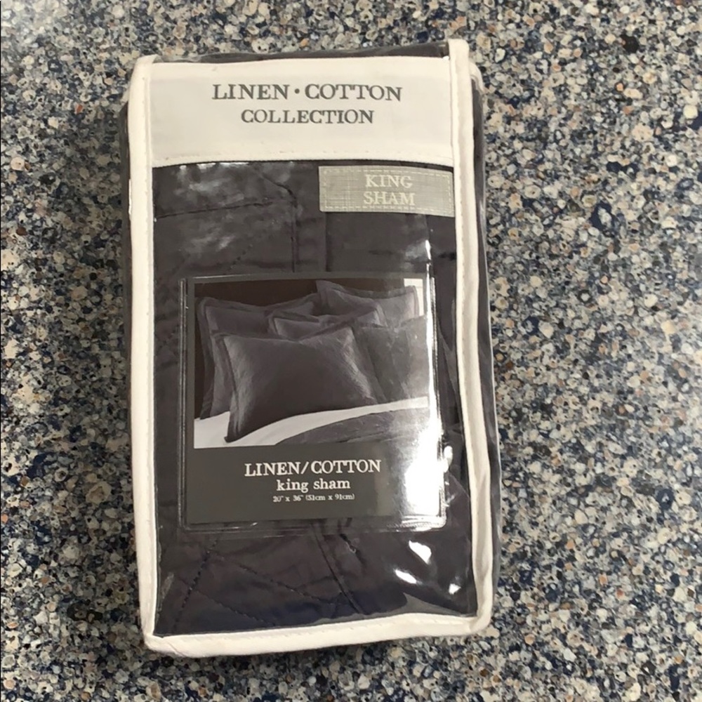 Levtex Home Linen/Cotton King Pillow Sham